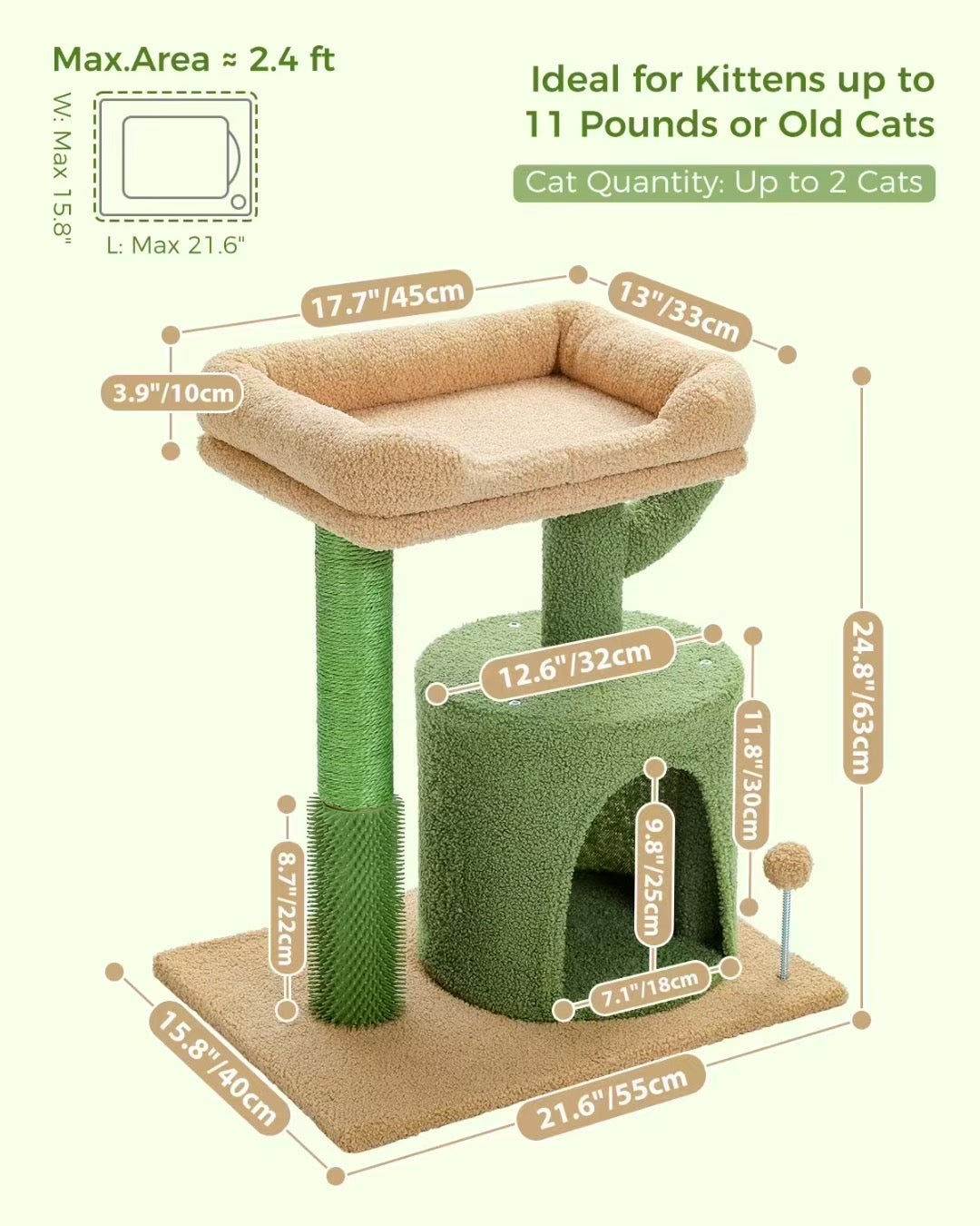 Cloud Cat Bed · A Rock-Solid Paradise