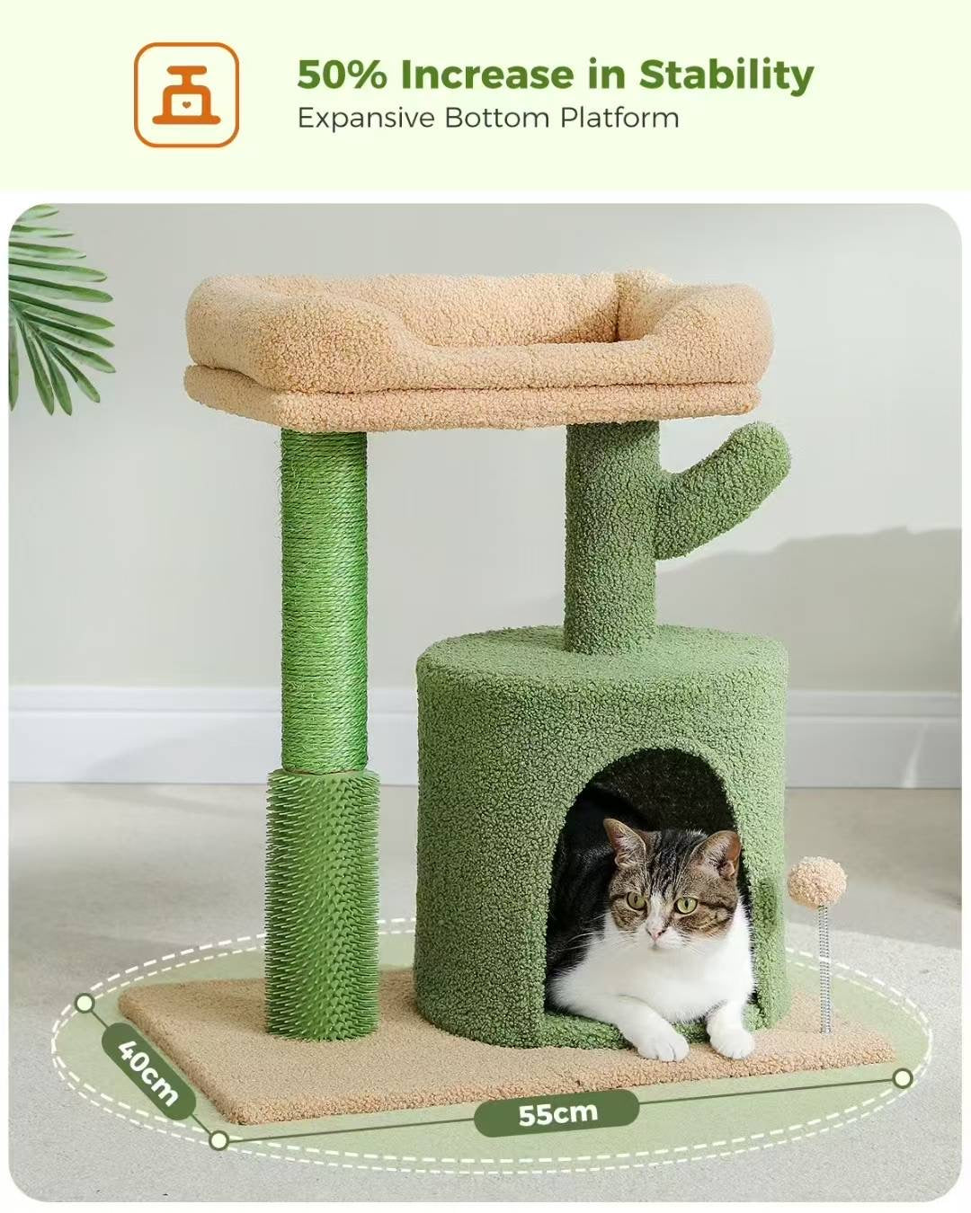 Cloud Cat Bed · A Rock-Solid Paradise