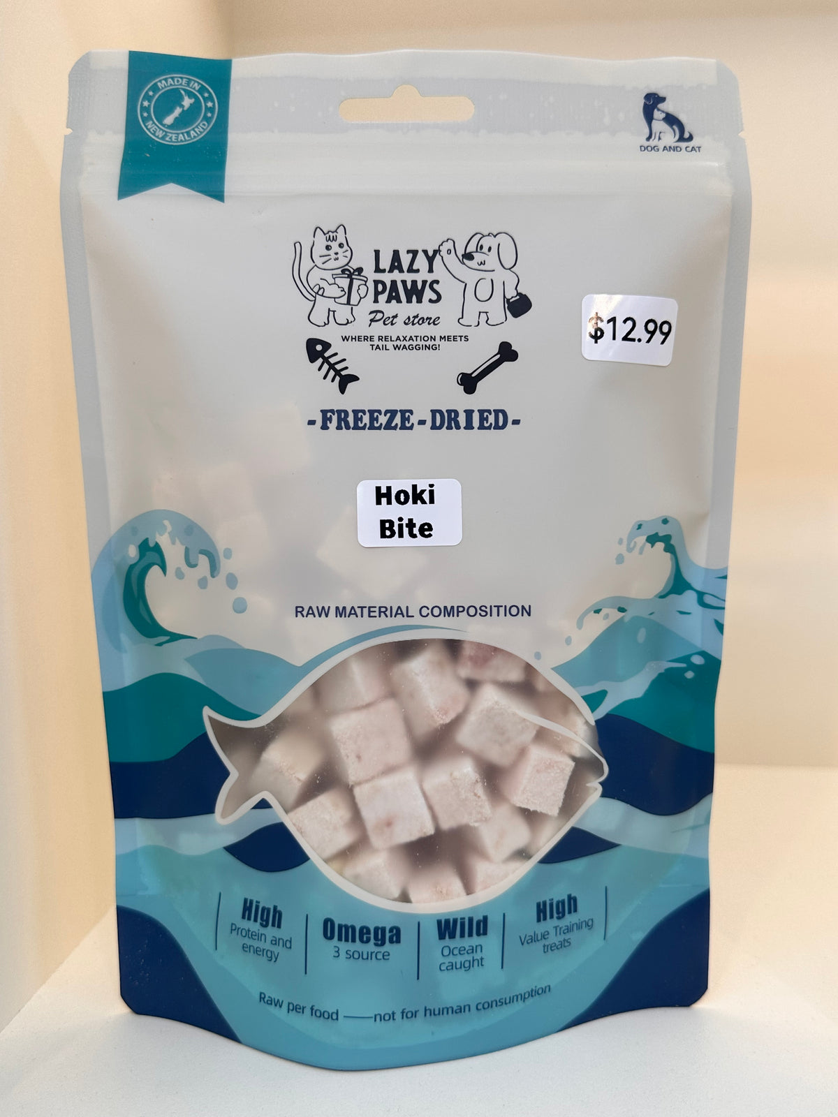 Lazypaws Ocean Series - Hoki cube
