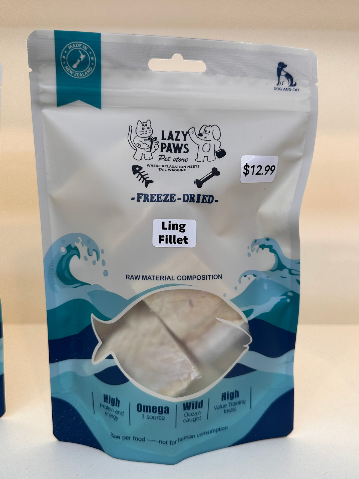 Lazypaws Ocean Series - Ling fillet